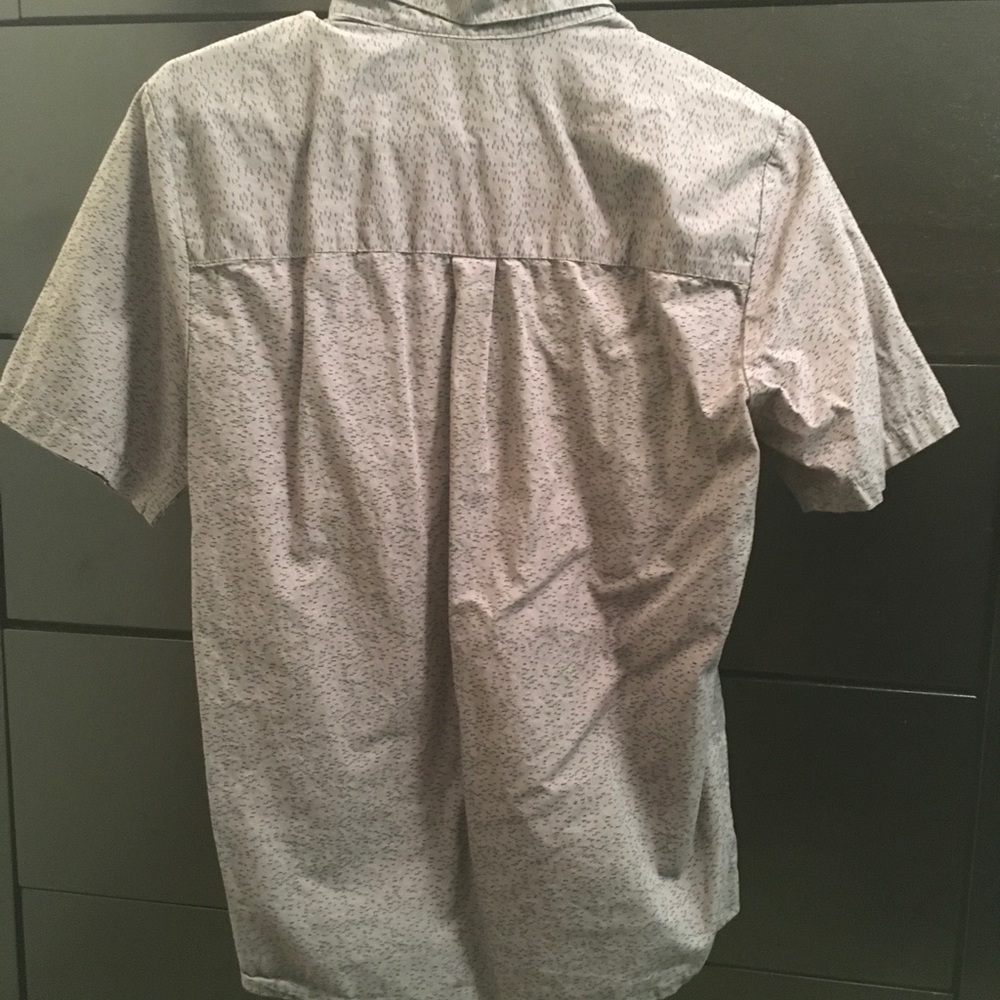 Volcom Grey Button Up - Picture 2 of 4
